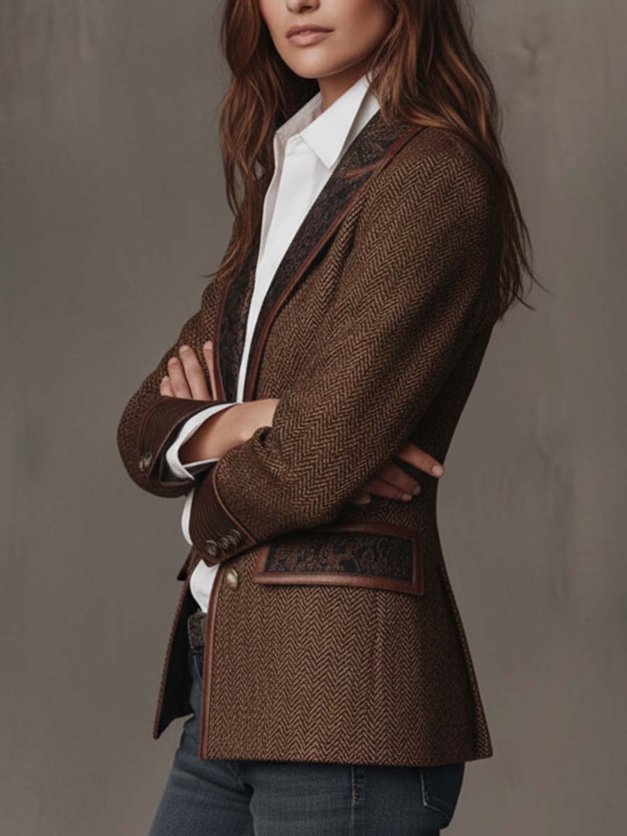 Gisela Blazer mit Zigzag-Details – Ansicht 3
