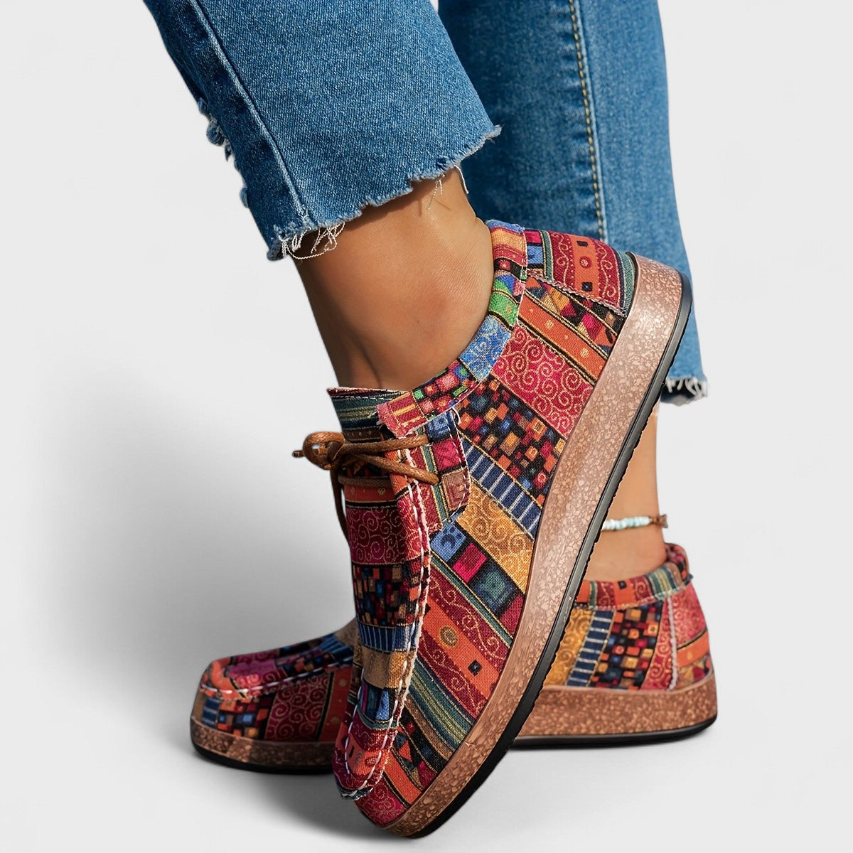 Seryphina Farbenfrohe Komfort-Sneaker – Ansicht 10