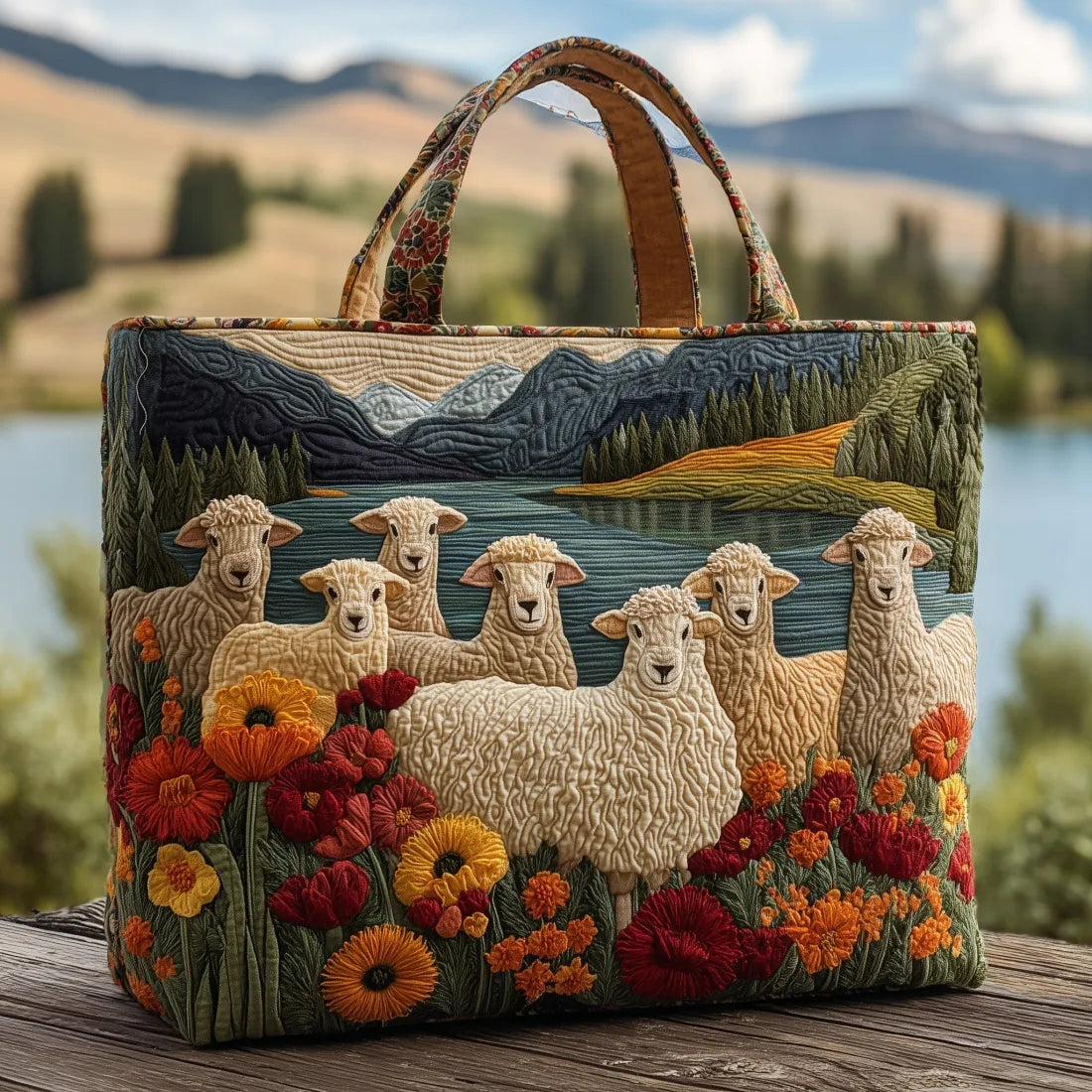 Shopper Schafe am See – Ansicht 2