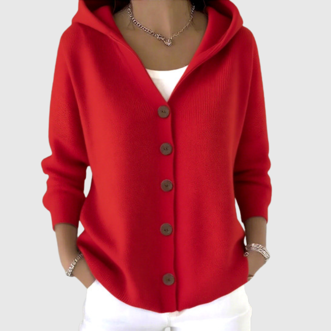 Giuseppa Strickjacke mit Kapuze – Ansicht 8