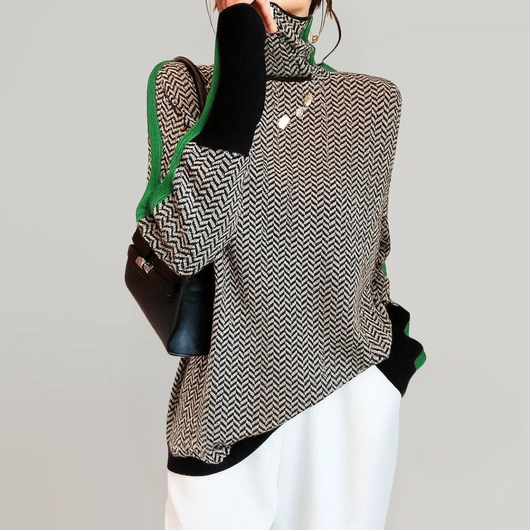 Martina Pullover mit hohem Kragen – Ansicht 11