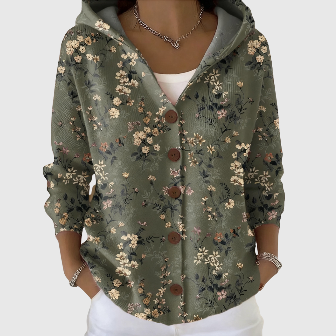 Gloria Strickjacke mit Kapuze