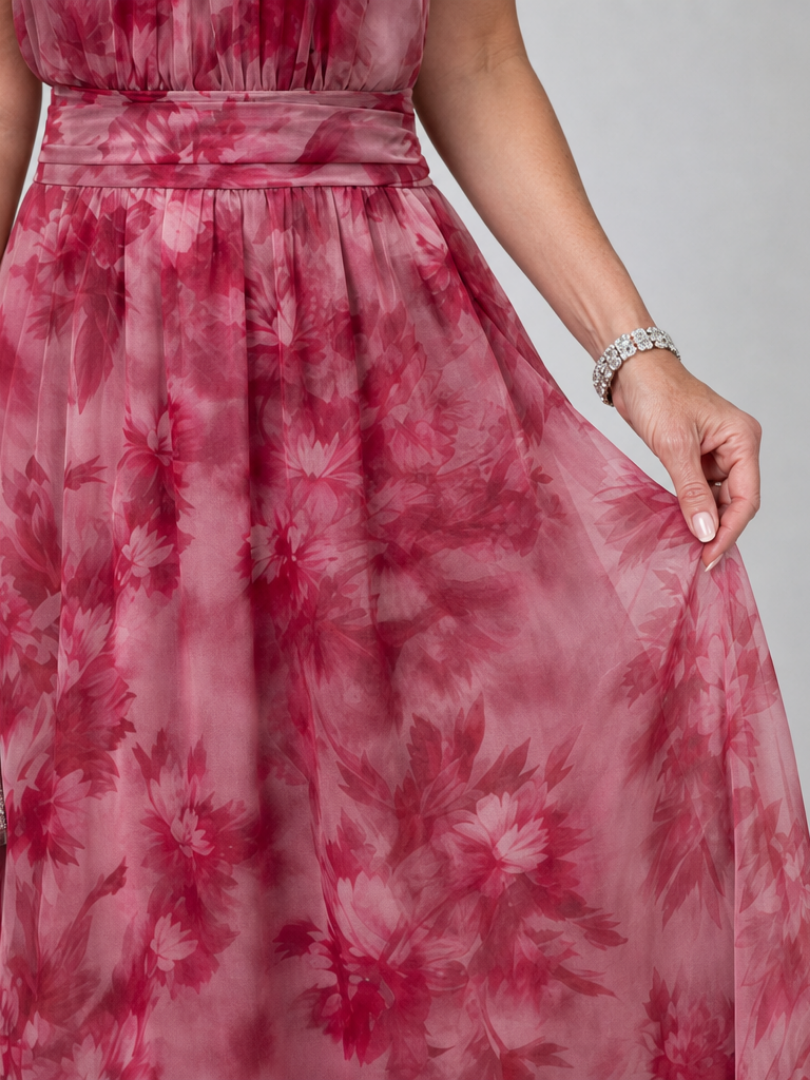 Avien | Weiches Midikleid mit Neckholder-Ausschnitt