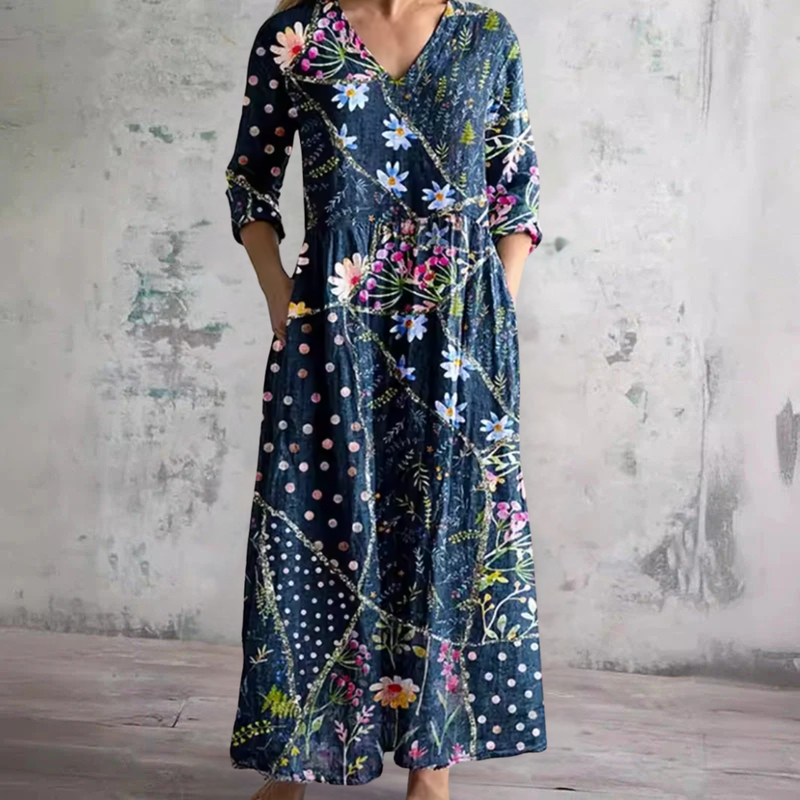 Linda Sommerkleid mit Blumenmuster