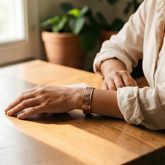 Native Kupfer-Armband – Ansicht 2