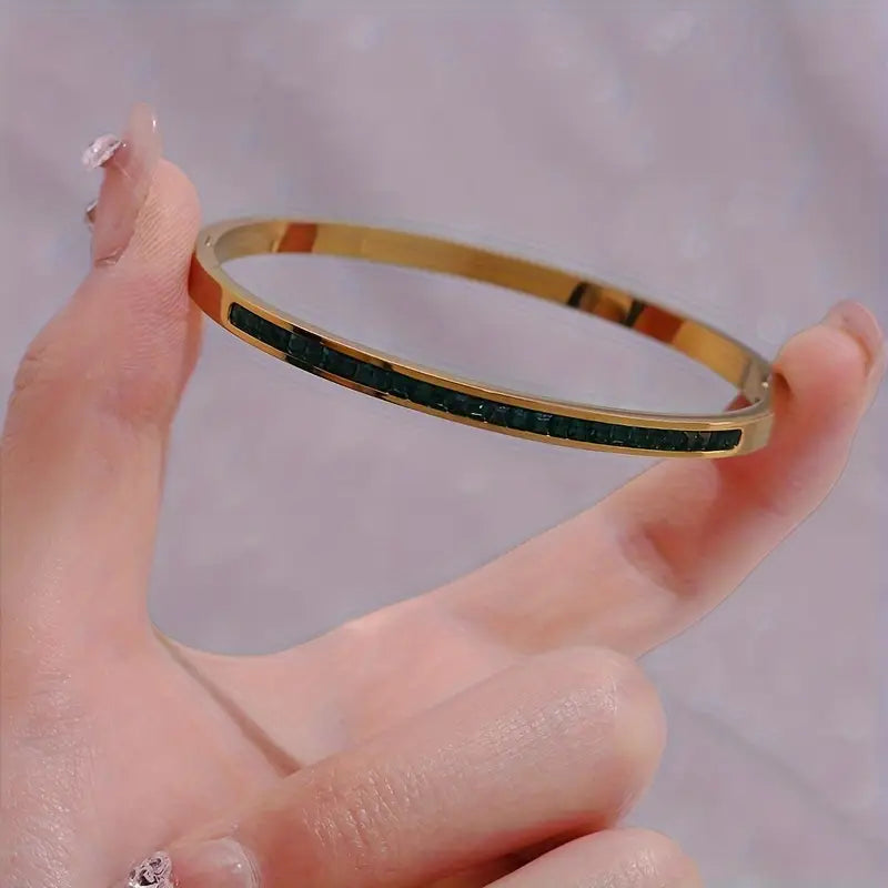 Emerald-Look Armband – Ansicht 4