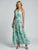 Portia | Midi-Kleid mit Plissee, Halterneck und zartem Blumenmuster
