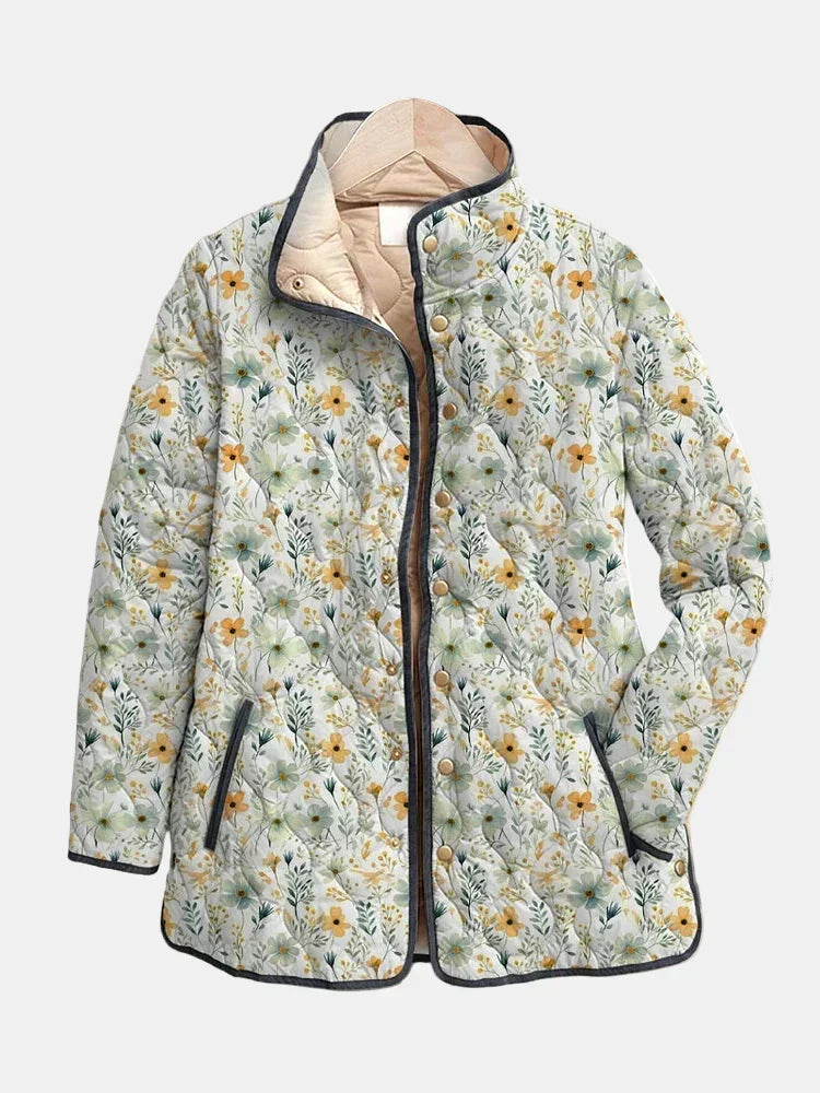 Nola Blumen-Steppjacke – Ansicht 7