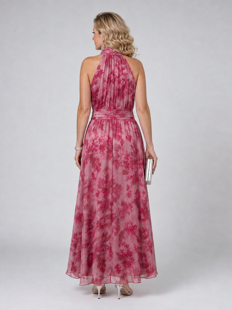 Avien | Weiches Midikleid mit Neckholder-Ausschnitt