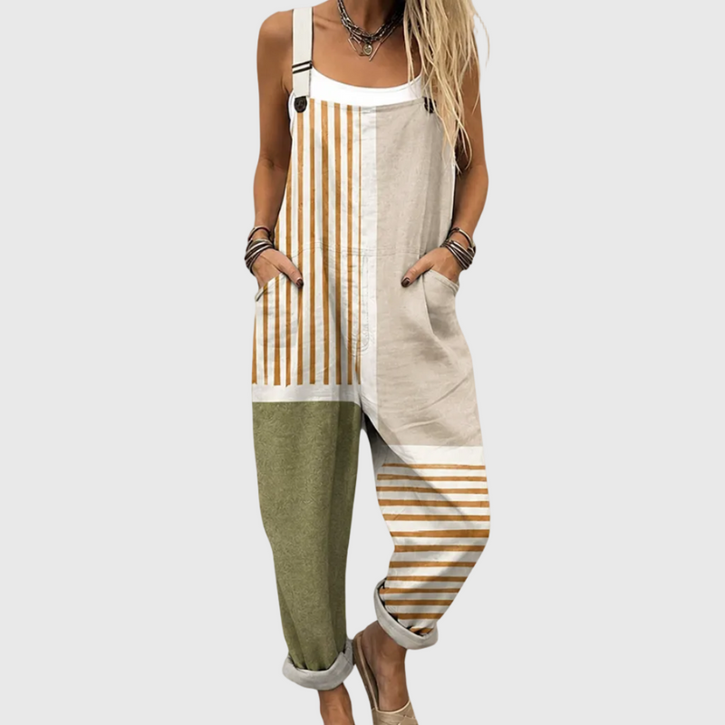 Bequemer bedruckter Jumpsuit