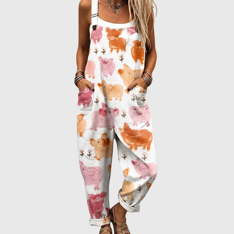 Country-Ferkel-Jumpsuit