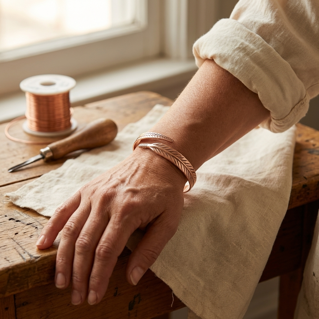 Root Kupfer-Armband – Ansicht 2