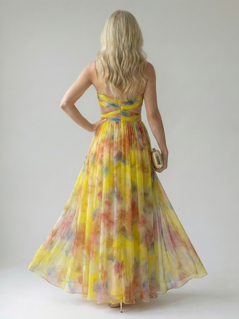Kala | Weiches Maxikleid in Wickeloptik