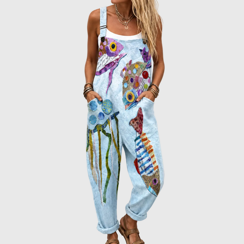 Marina Kunst-Jumpsuit