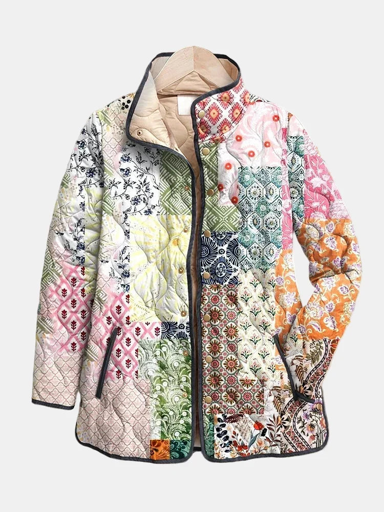 Suri Blumen-Steppjacke – Ansicht 7