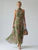 Mirelle | Midi-Kleid mit Raffungen und Halterneck