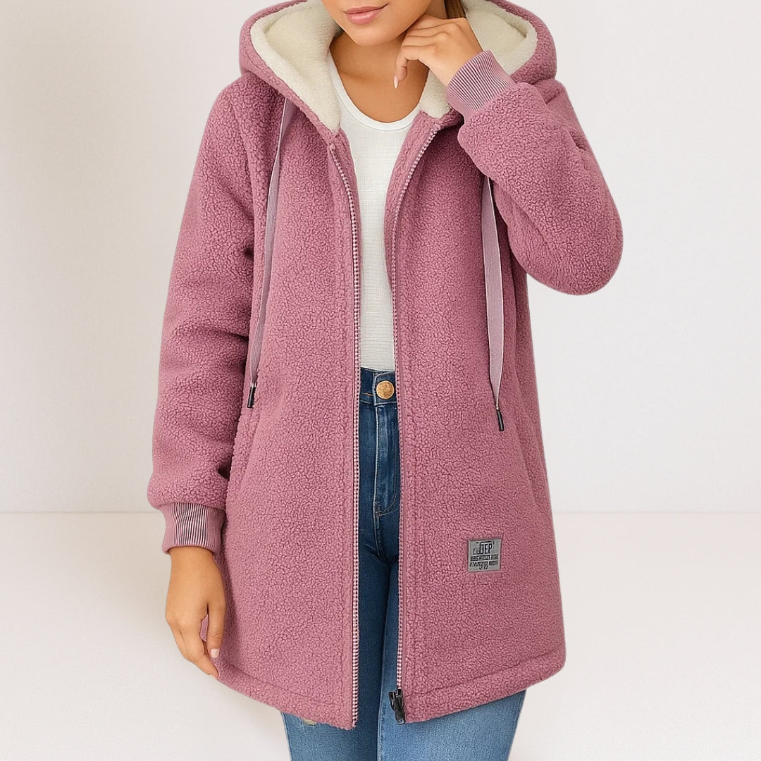 Marceline Gemütliche Kapuzenjacke – Ansicht 3