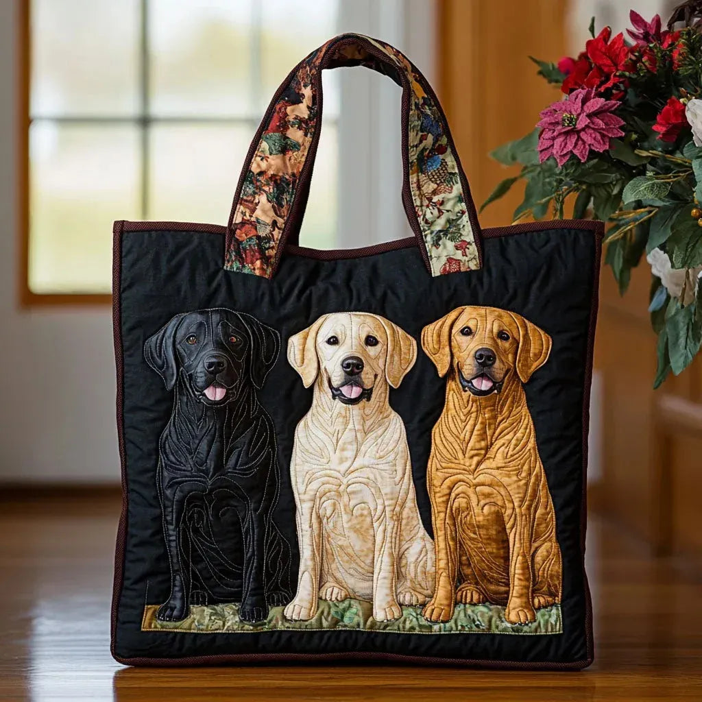 Shopper Drei Labradore – Ansicht 3
