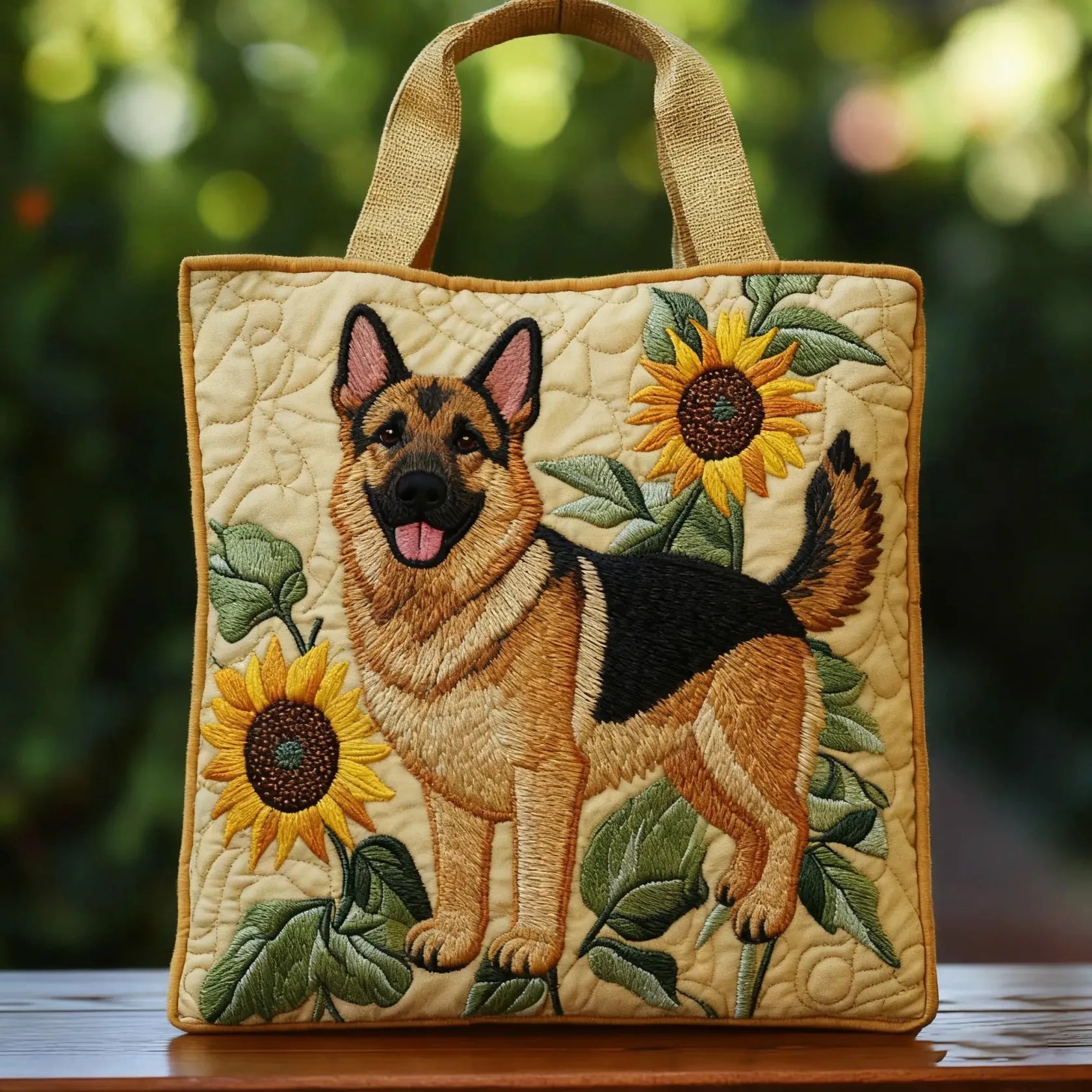 Shopper Blumiger Deutscher Schäferhund – Ansicht 4