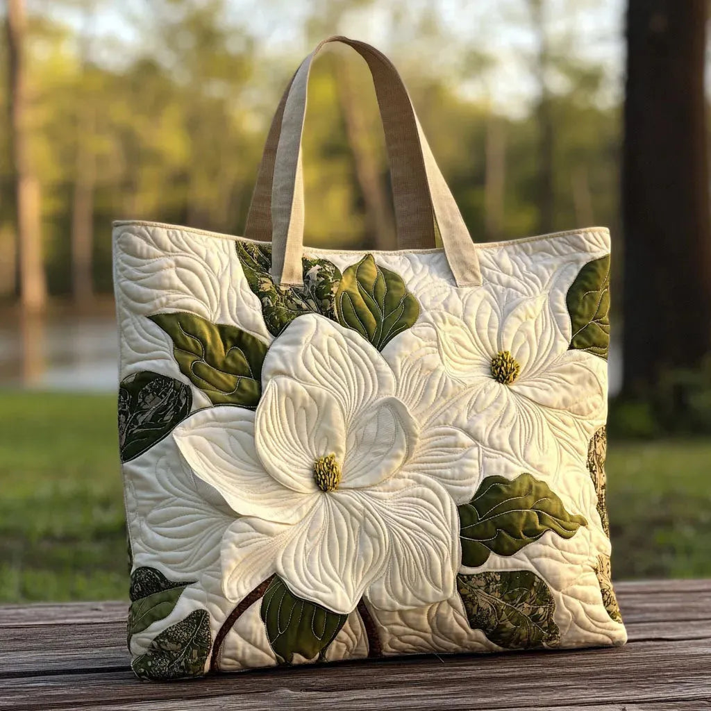 Shopper Elegante weiße Lilien – Ansicht 4