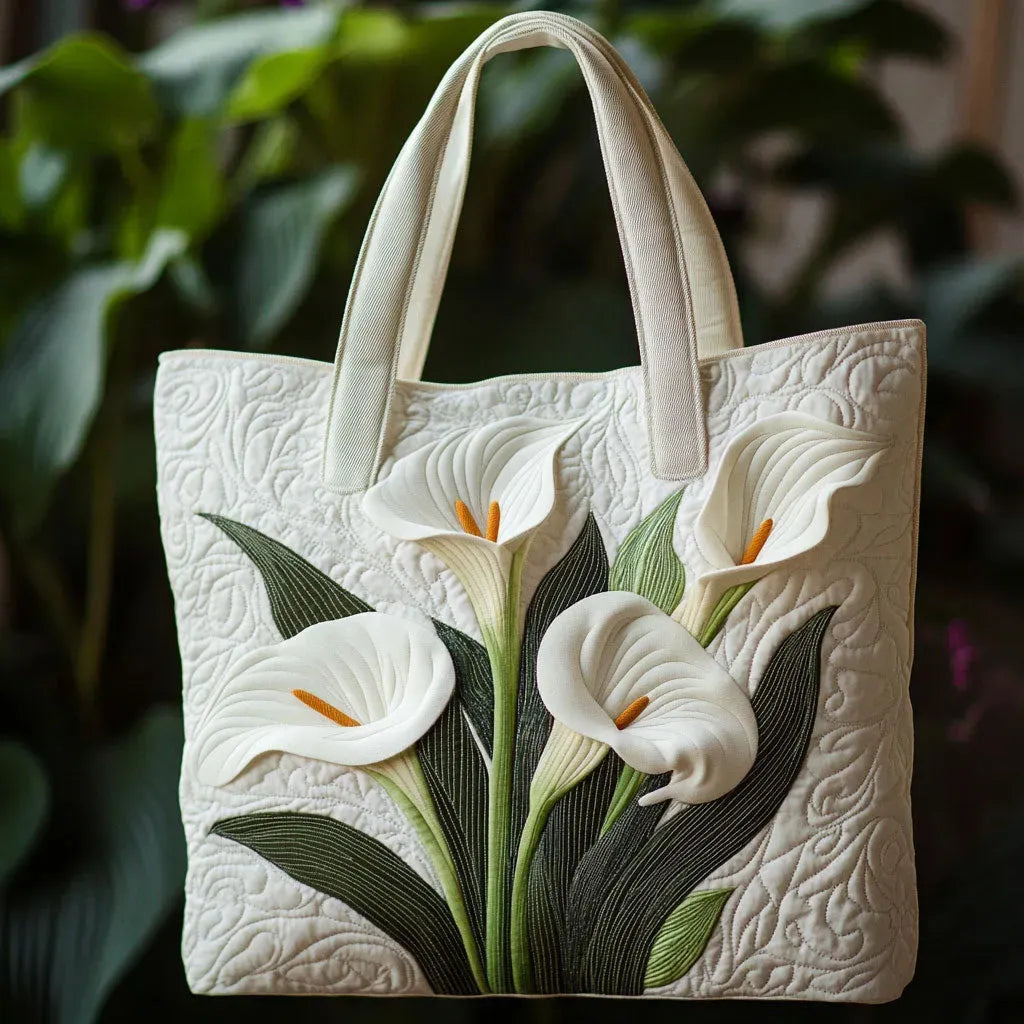 Shopper Weiße Lilien – Ansicht 3