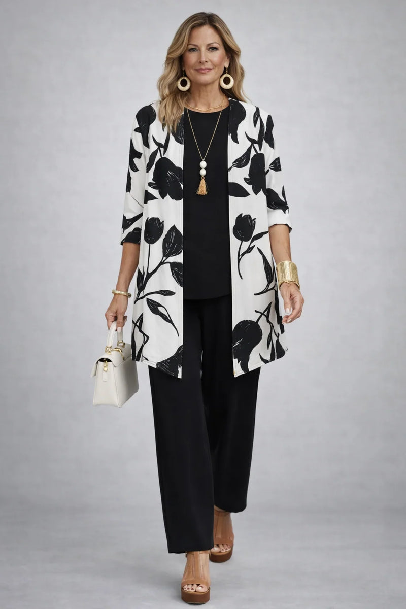 Etheline | Elegantes dreiteiliges Set