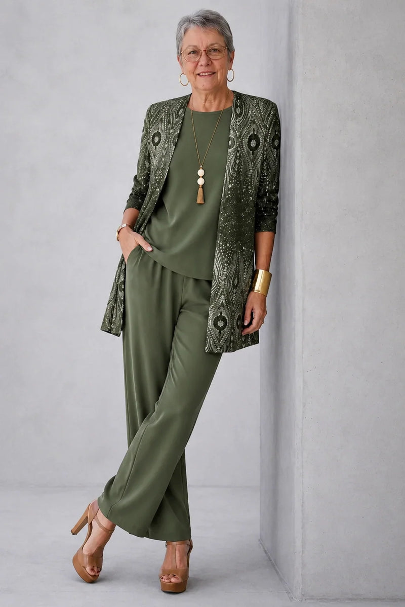 Hannelore | Elegantes dreiteiliges Set