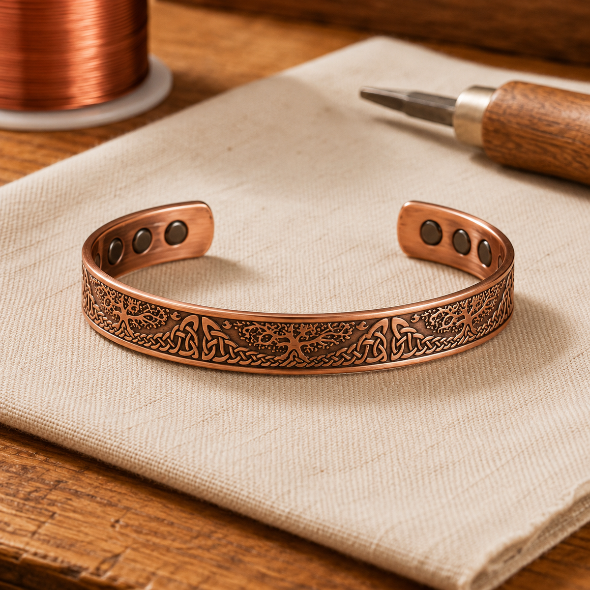 Oak Kupfer-Armband