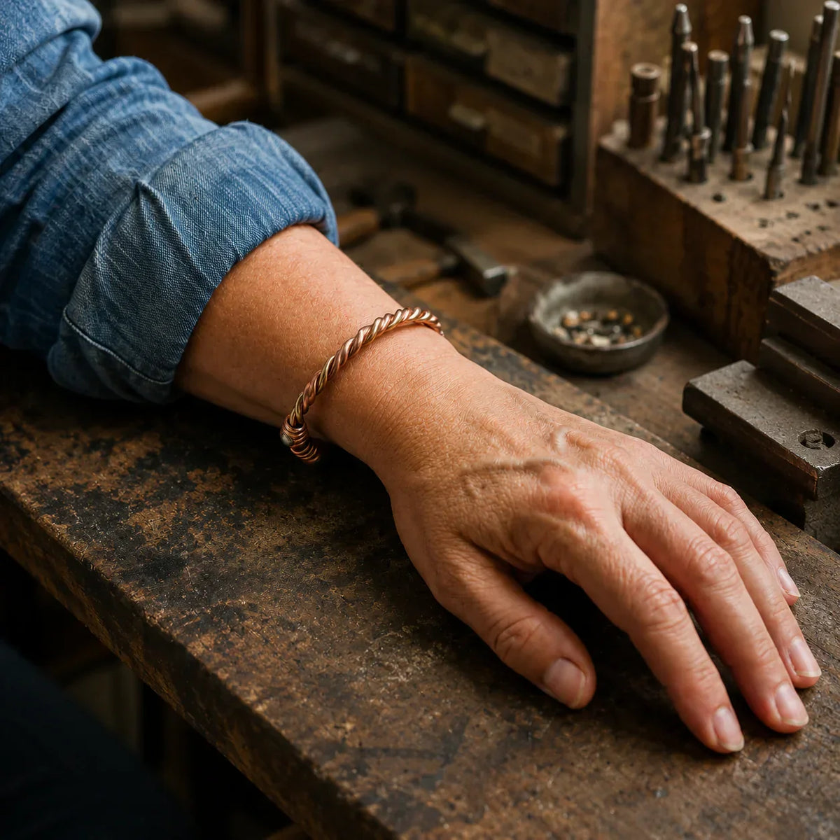 River Kupfer-Armband – Ansicht 2