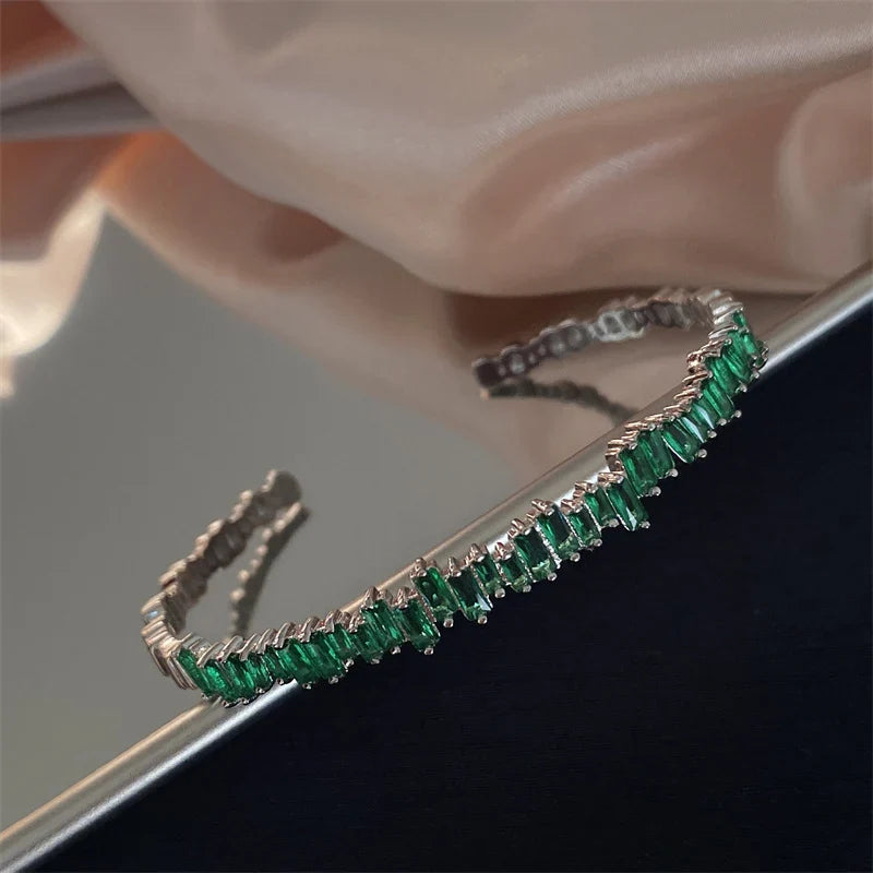 Emerald-Look Armband – Ansicht 2