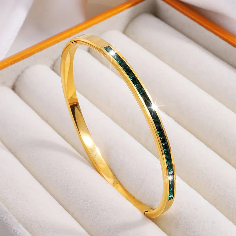 Emerald-Look Armband – Ansicht 3