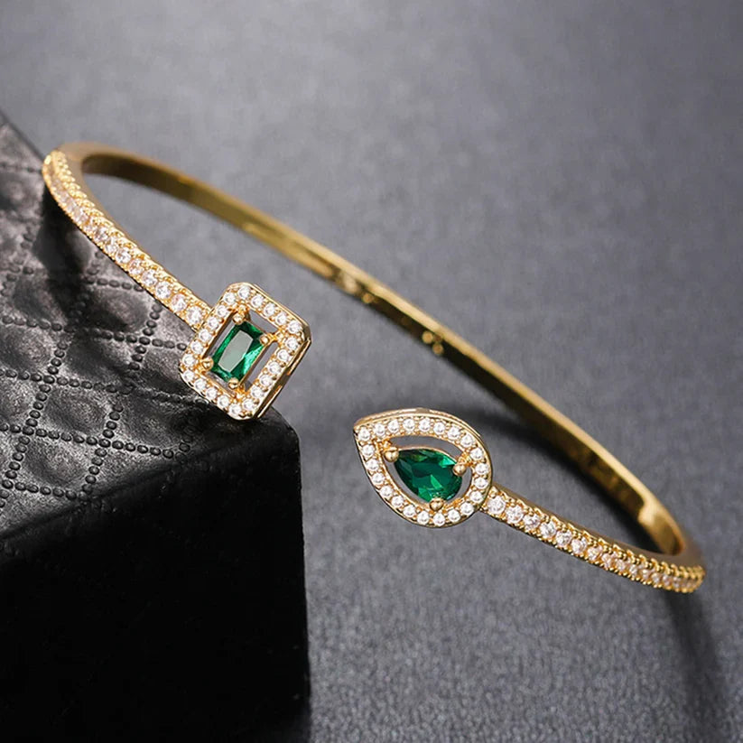 Emerald-Look Armband – Ansicht 4