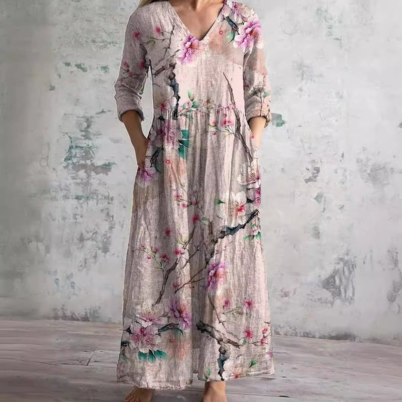 Caroline Sommerkleid mit Blumenmuster