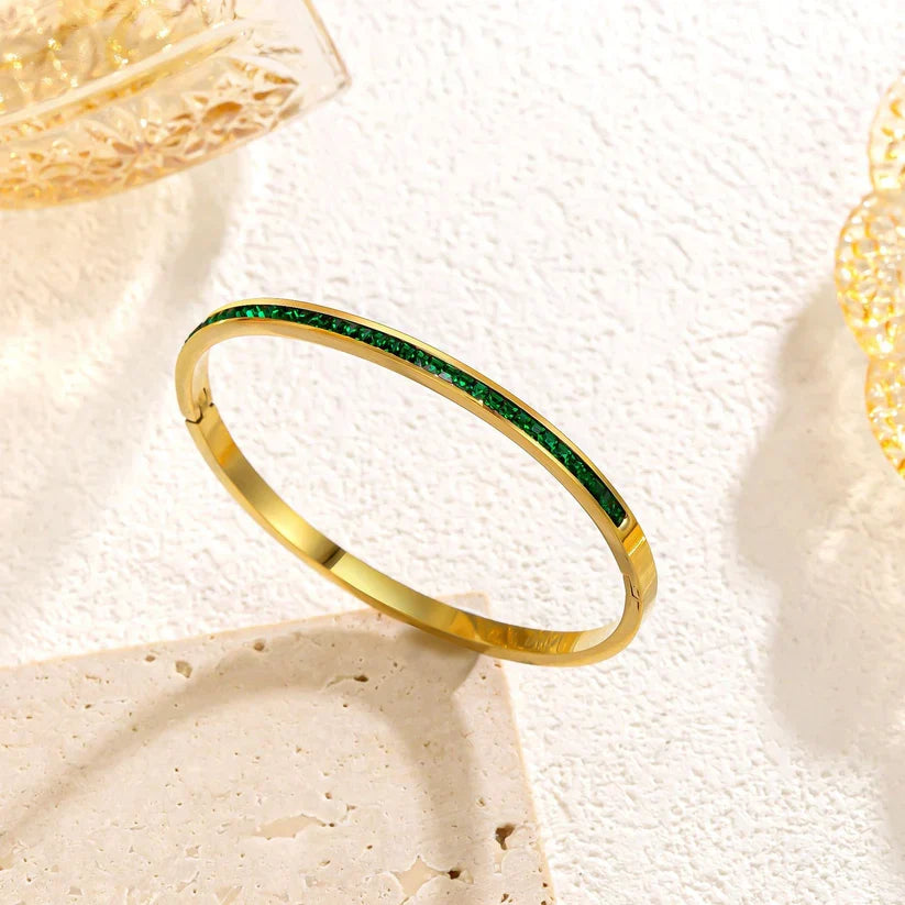 Emerald-Look Armband – Ansicht 5
