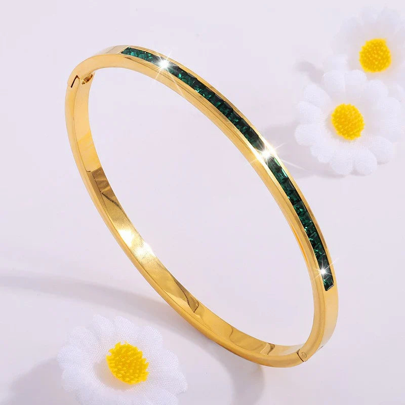 Emerald-Look Armband – Ansicht 2