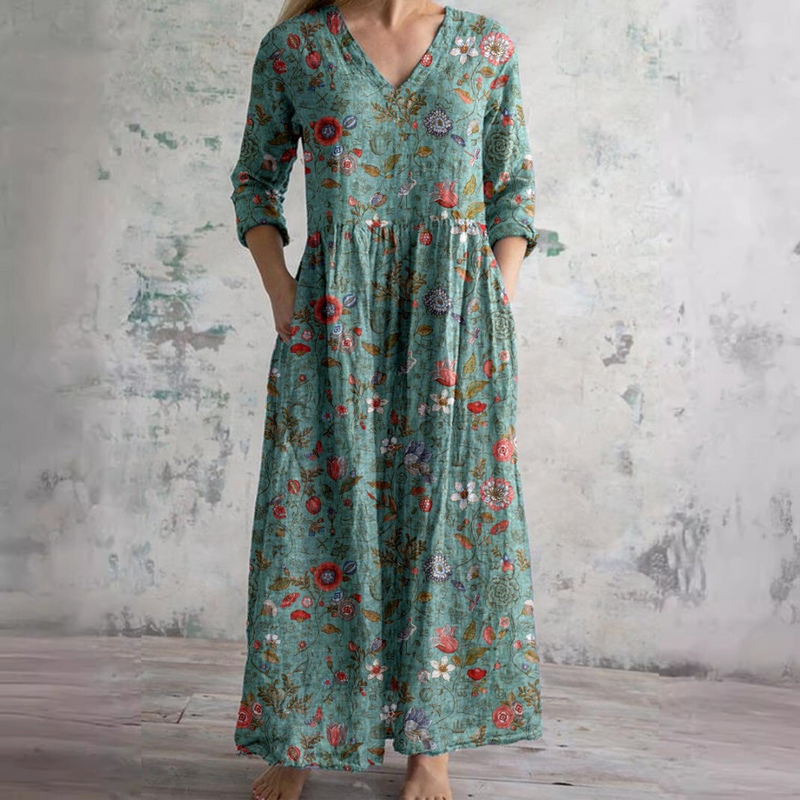 Olivia Sommerkleid mit Blumenmuster