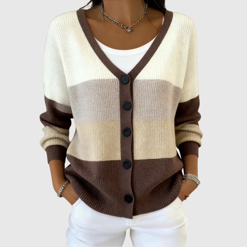 Felicia Strickjacke mit Knöpfen