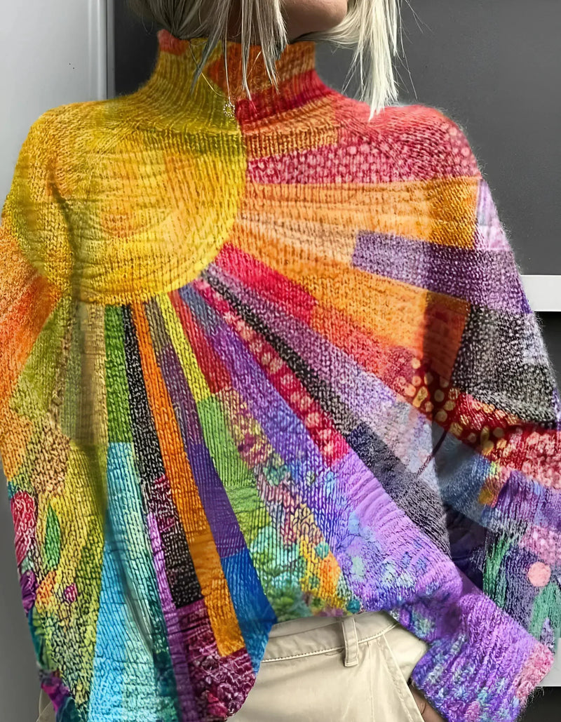 Amalia Eleganter Rollkragenpullover – Ansicht 6