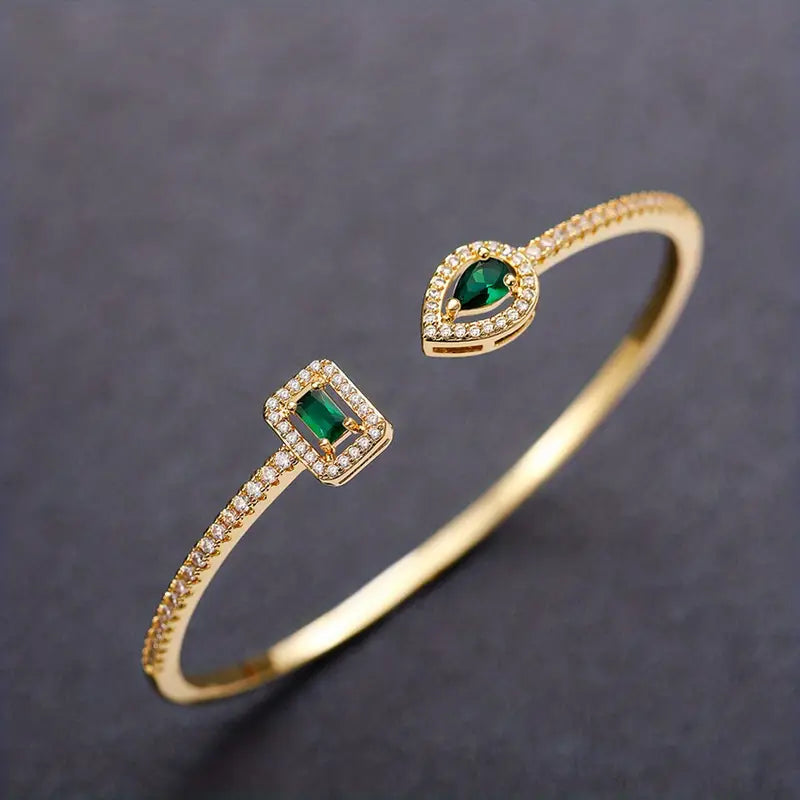 Emerald-Look Armband – Ansicht 3
