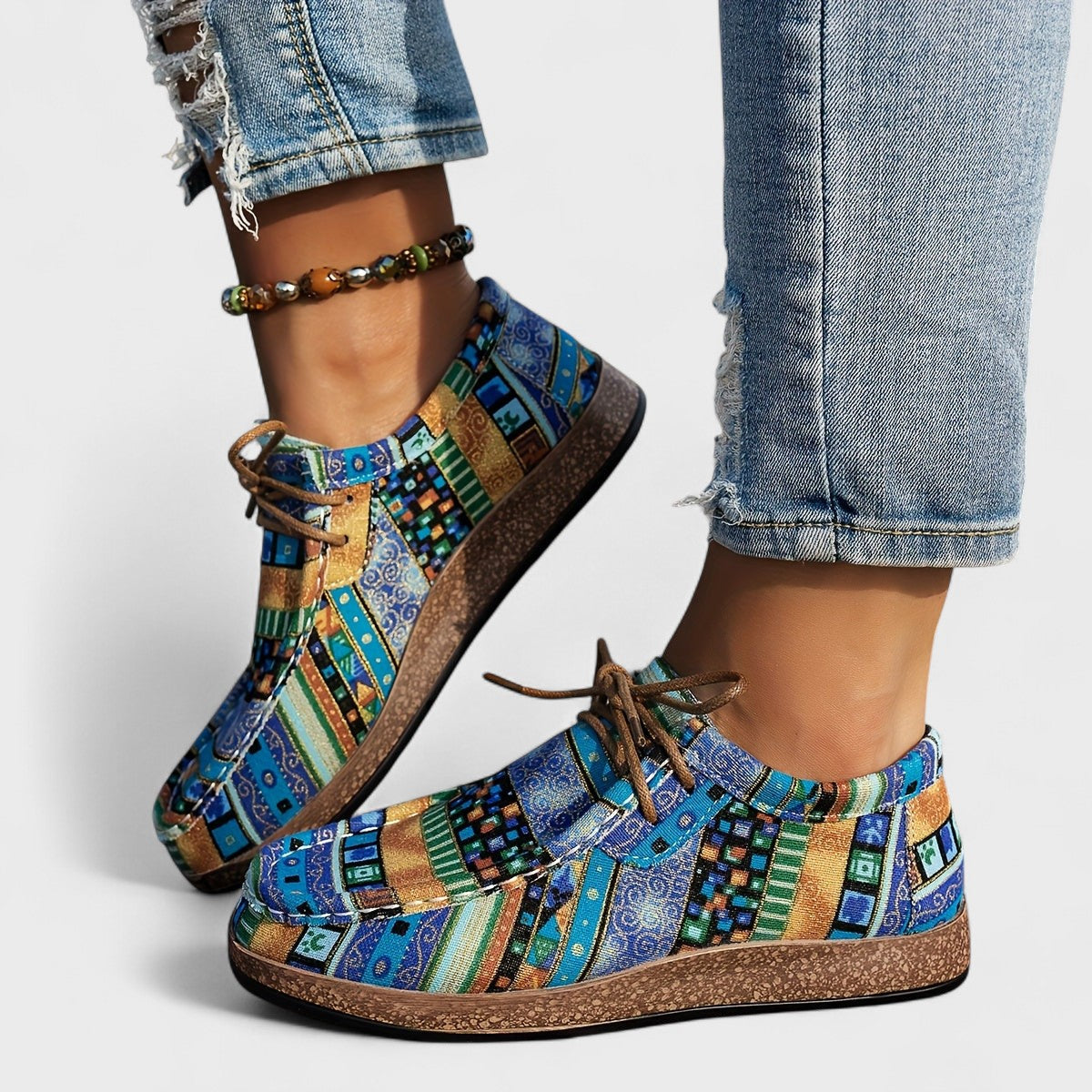 Seryphina Farbenfrohe Komfort-Sneaker – Ansicht 37
