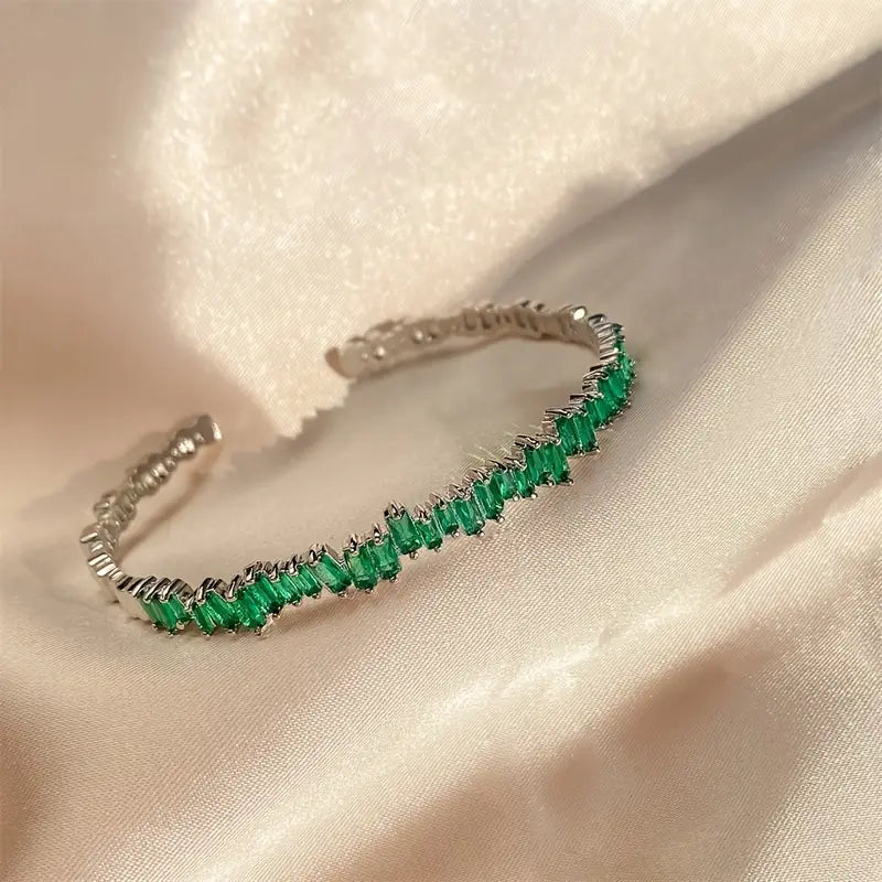 Emerald-Look Armband – Ansicht 3