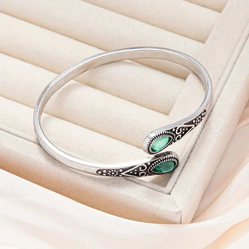 Emerald-Look Armband – Ansicht 3