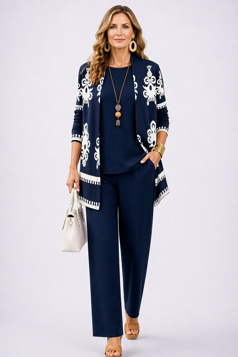 Carol | Elegantes dreiteiliges Set