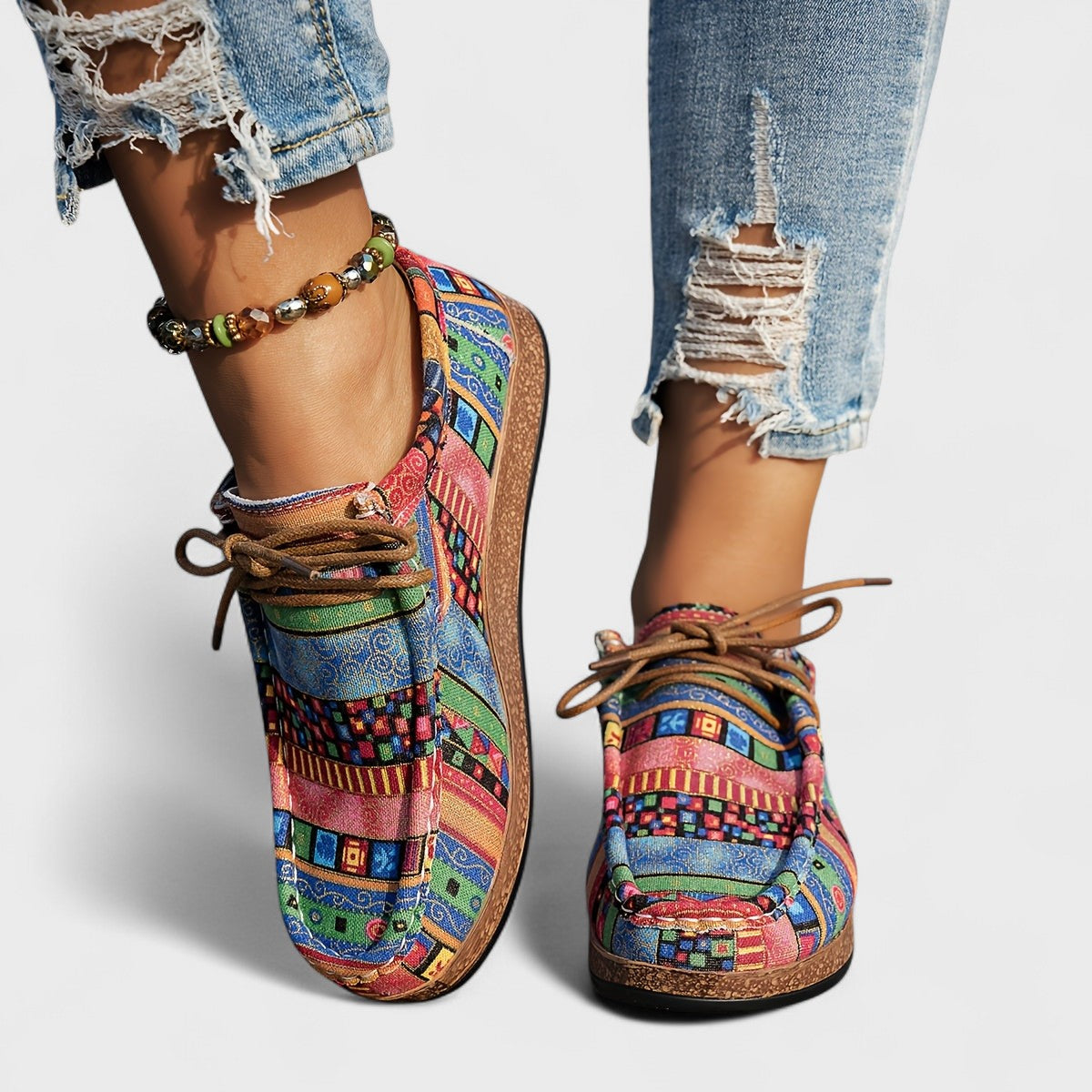 Seryphina Farbenfrohe Komfort-Sneaker – Ansicht 2
