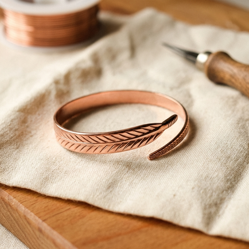 Root Kupfer-Armband