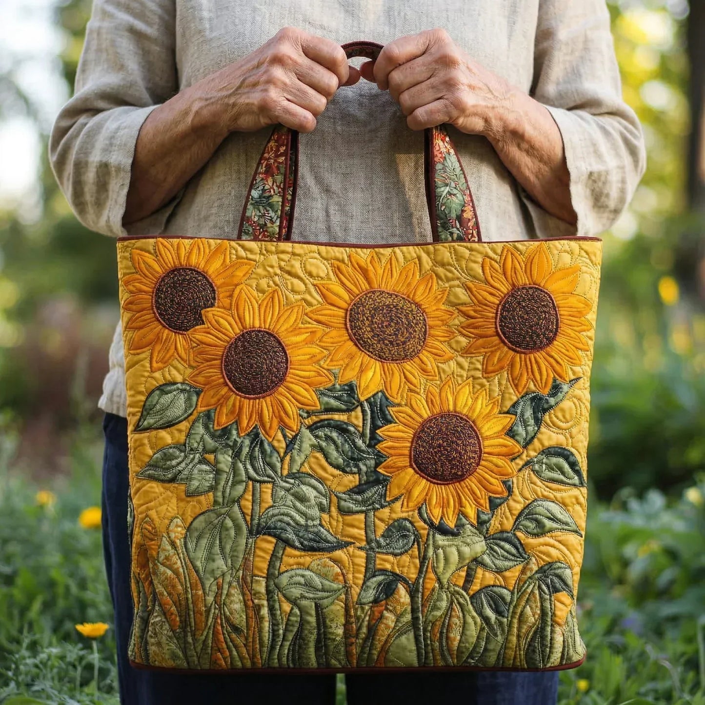 Shopper Sonnenblumen – Ansicht 2