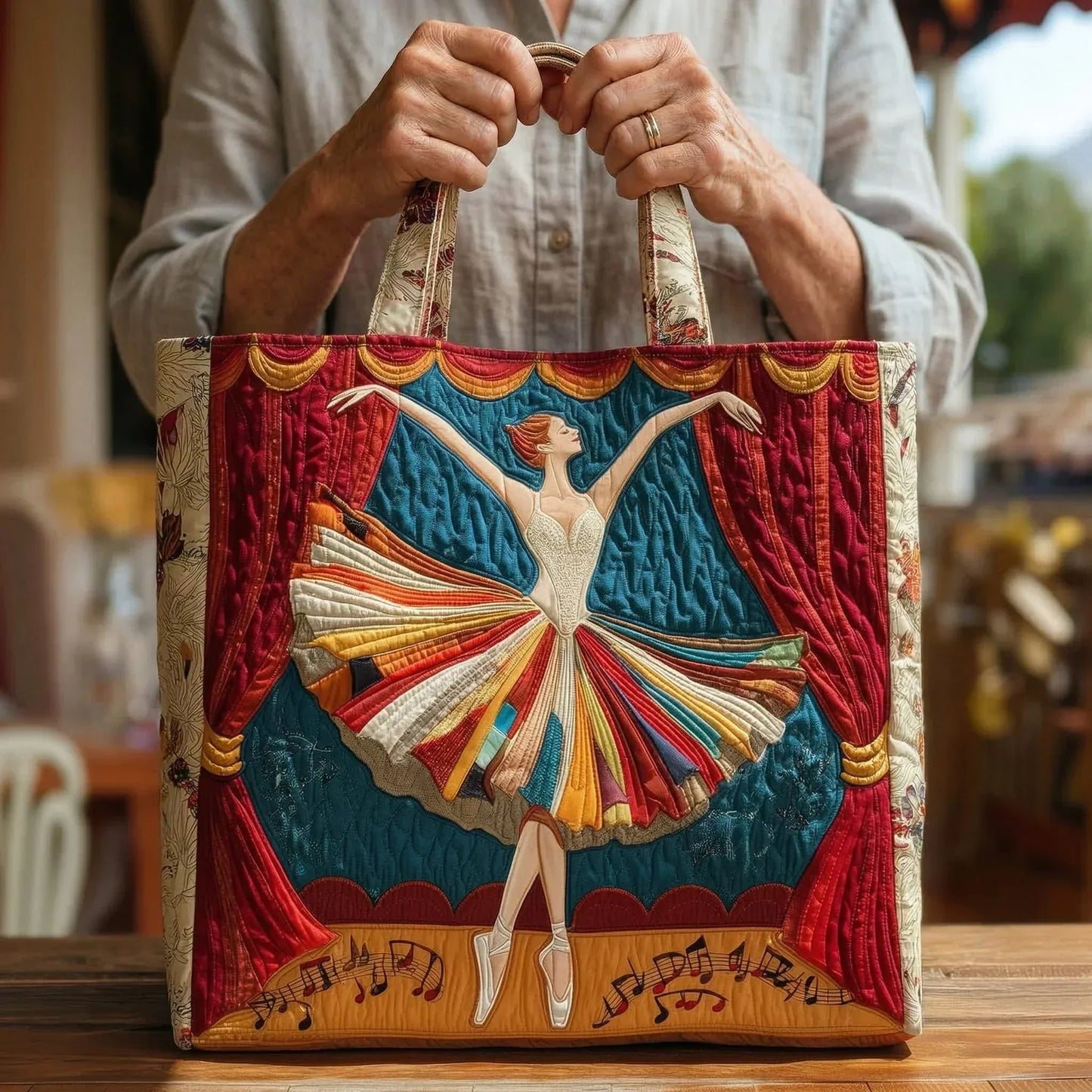 Shopper Elegante Tänzerin – Ansicht 2