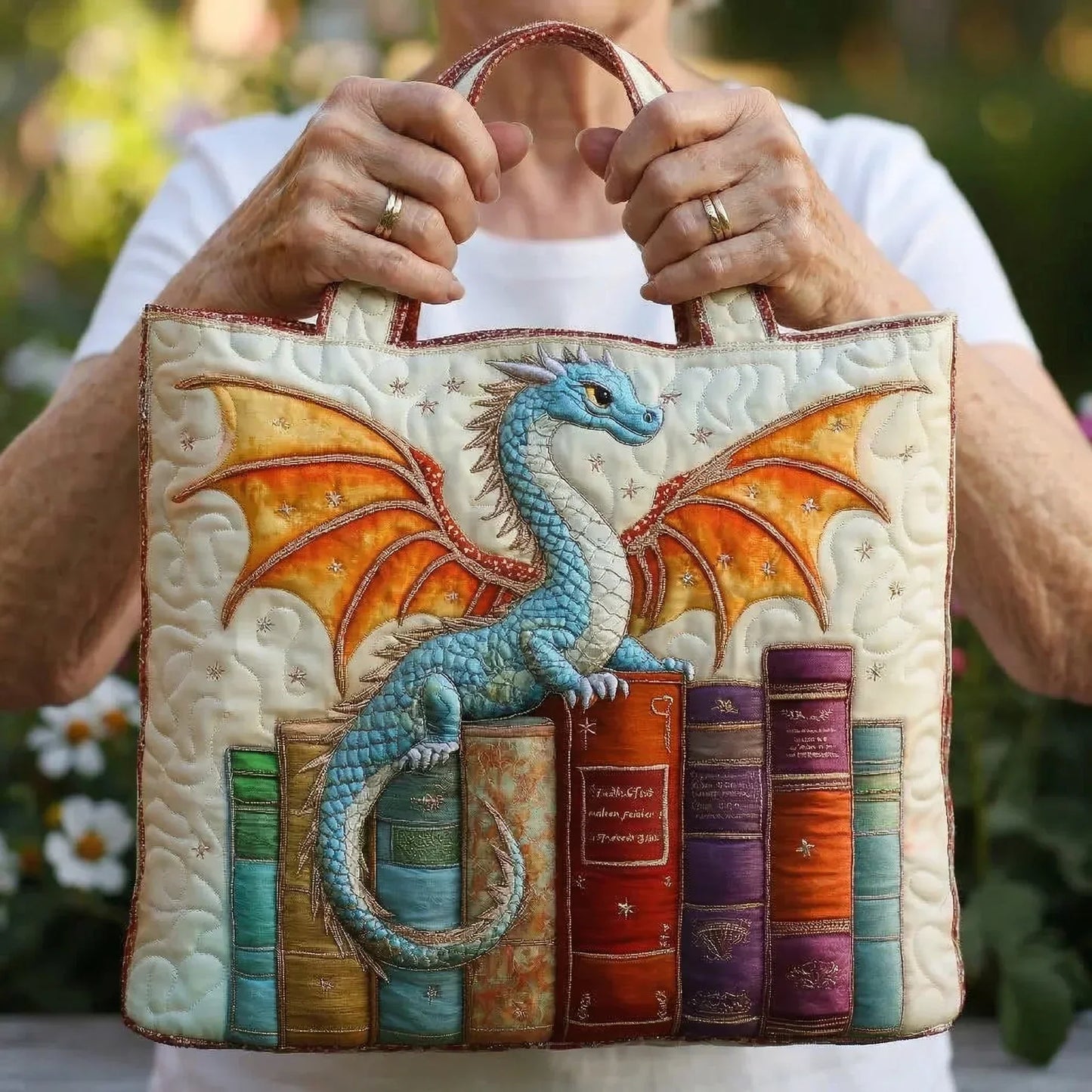 Shopper Smaragddrache, Hüter der Bücher – Ansicht 2
