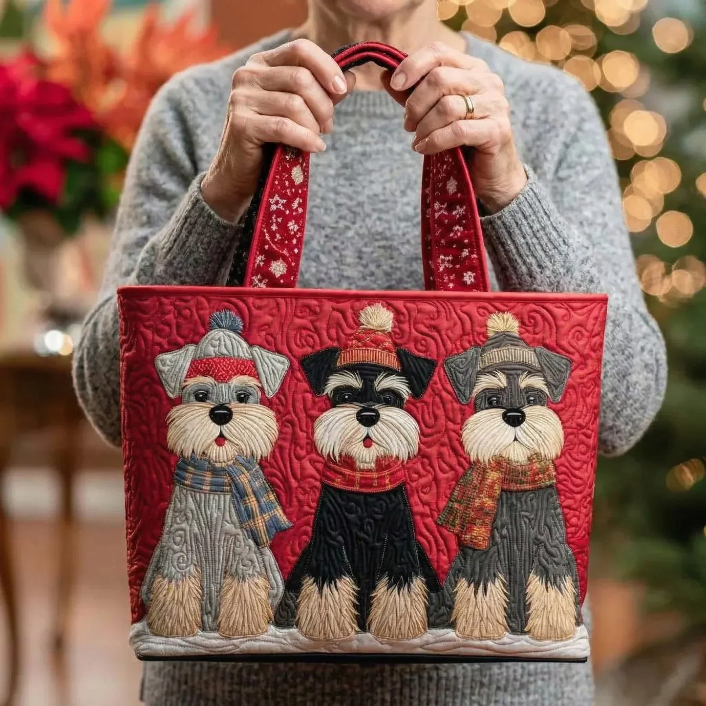 Shopper Schnauzer-Trio – Ansicht 2