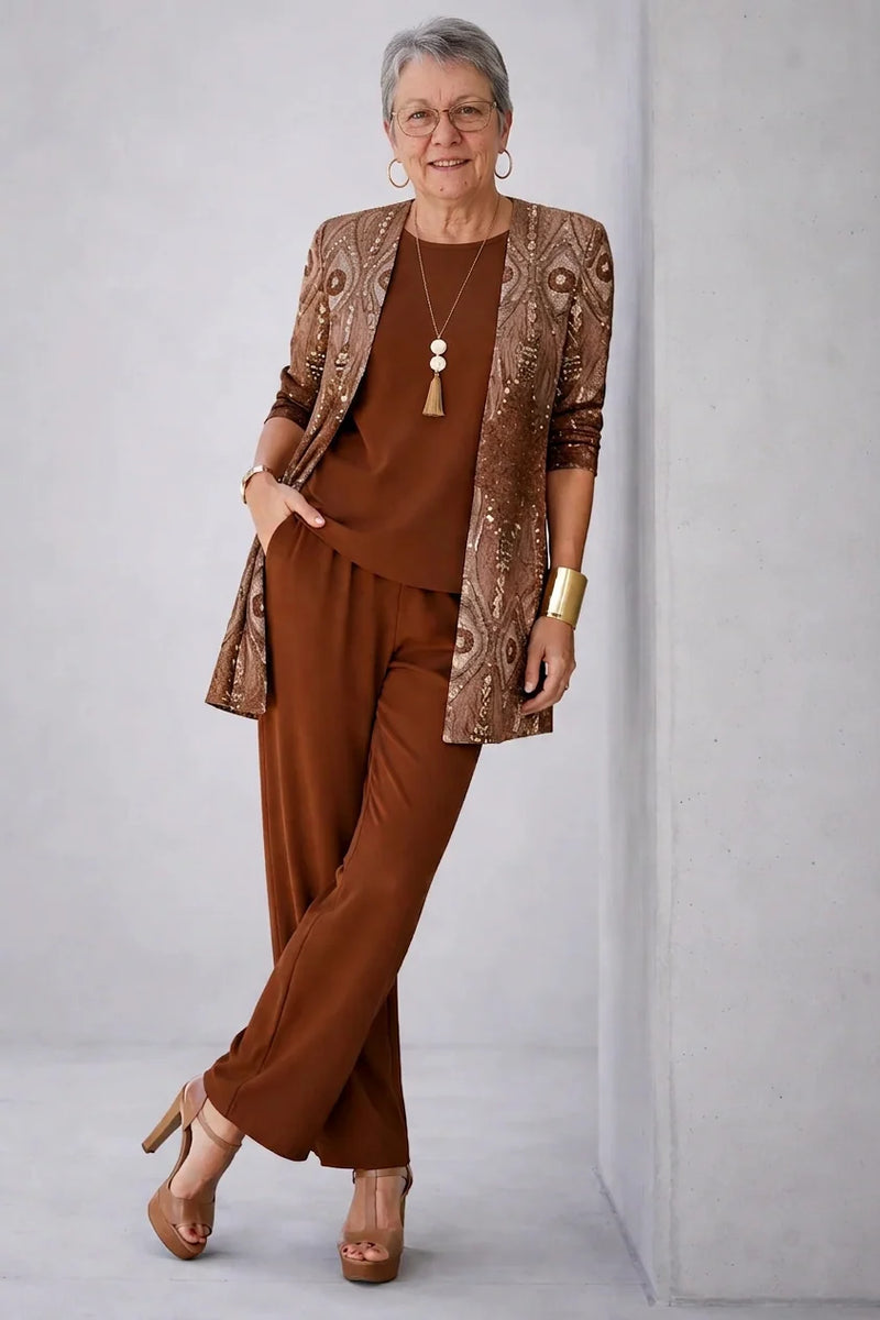 Gienna | Elegantes dreiteiliges Set